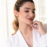 CONJUNTO DESIGN ELEGANTE DOURADO